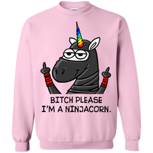 Load image into Gallery viewer, Bitch Please I'm a Ninjacorn Funny Ninja Unicorn Shirt VA01 - bitch-please-im-a-ninjacorn-funny-ninja-unicorn-shirt-va01-vivianstorescom-7