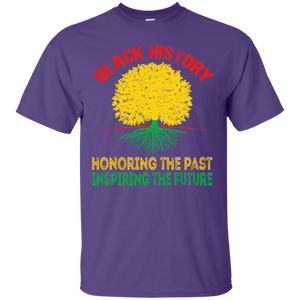 Black History Honoring The Past Inspiring The Future African T-Shirt VA01 - black-history-honoring-the-past-inspiring-the-future-african-t-shirt-va01-vivianstorescom-2