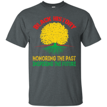 Load image into Gallery viewer, Black History Honoring The Past Inspiring The Future African T-Shirt VA01 - black-history-honoring-the-past-inspiring-the-future-african-t-shirt-va01-vivianstorescom-5