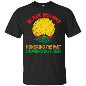 Black History Honoring The Past Inspiring The Future African T-Shirt VA01 - black-history-honoring-the-past-inspiring-the-future-african-t-shirt-va01-vivianstorescom