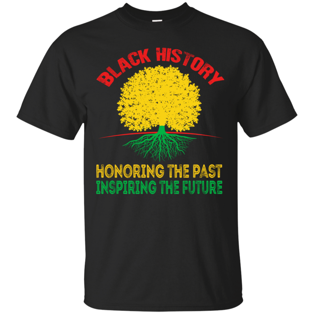 Black History Honoring The Past Inspiring The Future African T-Shirt VA01 - black-history-honoring-the-past-inspiring-the-future-african-t-shirt-va01-vivianstorescom