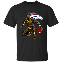 Load image into Gallery viewer, Black Panther Broncos Football Team T-shirt - black-panther-broncos-football-team-t-shirt-vivianstorescom