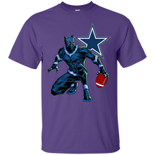 Load image into Gallery viewer, Black Panther Cowboys Football Team T-shirt - black-panther-cowboys-football-team-t-shirt-vivianstorescom-2