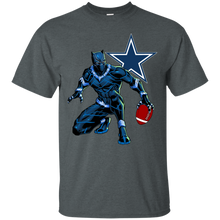 Load image into Gallery viewer, Black Panther Cowboys Football Team T-shirt - black-panther-cowboys-football-team-t-shirt-vivianstorescom-4