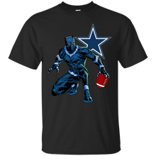 Load image into Gallery viewer, Black Panther Cowboys Football Team T-shirt - black-panther-cowboys-football-team-t-shirt-vivianstorescom