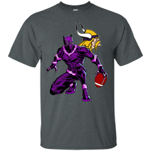 Load image into Gallery viewer, Black Panther Vikings Football Team T-shirt - black-panther-vikings-football-team-t-shirt-vivianstorescom-5