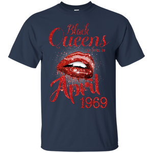 Black Queens Are Born In April 1969 Birthday Shirt LT01 - black-queens-are-born-in-april-1969-birthday-shirt-lt01-vivianstorescom-2