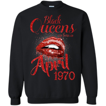 Load image into Gallery viewer, Black Queens Are Born In April 1970 Birthday Shirt LT01 - black-queens-are-born-in-april-1970-birthday-shirt-lt01-vivianstorescom-5