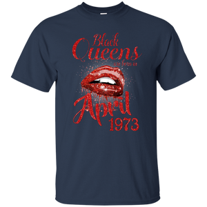 Black Queens Are Born In April 1973 Birthday Shirt LT01 - black-queens-are-born-in-april-1973-birthday-shirt-lt01-vivianstorescom-2