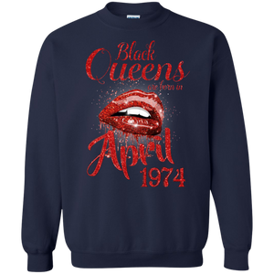 Black Queens Are Born In April 1974 Birthday Shirt LT01 - black-queens-are-born-in-april-1974-birthday-shirt-lt01-vivianstorescom-6