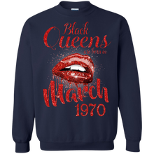 Load image into Gallery viewer, Black Queens Are Born In March 1970 Birthday T-Shirt For Woman LT01 - black-queens-are-born-in-march-1970-birthday-t-shirt-for-woman-lt01-vivianstorescom-6