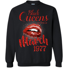 Load image into Gallery viewer, Black Queens Are Born In March 1977 Birthday Shirt For Woman LT01 - black-queens-are-born-in-march-1977-birthday-shirt-for-woman-lt01-vivianstorescom-5