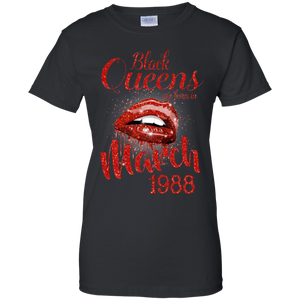 Black Queens Are Born In March 1988 Birthday Shirt For Woman LT01 - black-queens-are-born-in-march-1988-birthday-shirt-for-woman-lt01-vivianstorescom-7