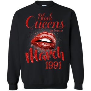 Black Queens Are Born In March 1991 Birthday Shirt For Woman LT01 - black-queens-are-born-in-march-1991-birthday-shirt-for-woman-lt01-vivianstorescom-5