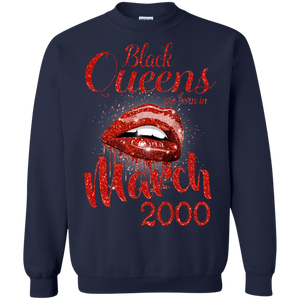 Black Queens Are Born In March 2000 Birthday Shirt For Woman LT01 - black-queens-are-born-in-march-2000-birthday-shirt-for-woman-lt01-vivianstorescom-6