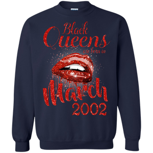 Black Queens Are Born In March 2002 Birthday Shirt For Woman LT01 - black-queens-are-born-in-march-2002-birthday-shirt-for-woman-lt01-vivianstorescom-6