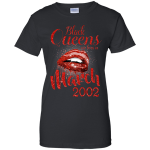 Black Queens Are Born In March 2002 Birthday Shirt For Woman LT01 - black-queens-are-born-in-march-2002-birthday-shirt-for-woman-lt01-vivianstorescom-7