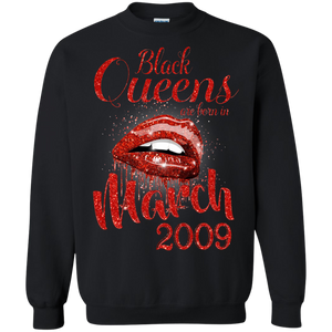 Black Queens Are Born In March 2009 Birthday Shirt For Woman LT01 - black-queens-are-born-in-march-2009-birthday-shirt-for-woman-lt01-vivianstorescom-5