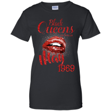 Load image into Gallery viewer, Black Queens Are Born In May 1969 Sexy Lips Birthday Shirt LT01 - black-queens-are-born-in-may-1969-sexy-lips-birthday-shirt-lt01-vivianstorescom-7