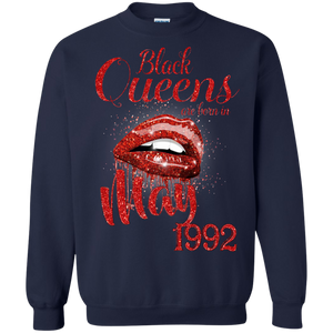 Black Queens Are Born In May 1992 Birthday Shirt LT01 - black-queens-are-born-in-may-1992-birthday-shirt-lt01-vivianstorescom-6