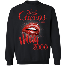 Load image into Gallery viewer, Black Queens Are Born In May 2000 Birthday Shirt LT01 - black-queens-are-born-in-may-2000-birthday-shirt-lt01-vivianstorescom-5