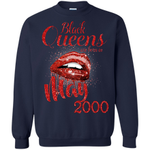 Load image into Gallery viewer, Black Queens Are Born In May 2000 Birthday Shirt LT01 - black-queens-are-born-in-may-2000-birthday-shirt-lt01-vivianstorescom-6