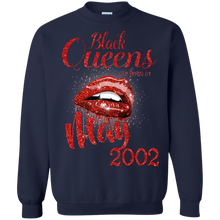 Load image into Gallery viewer, Black Queens Are Born In May 2002 Birthday Shirt LT01 - black-queens-are-born-in-may-2002-birthday-shirt-lt01-vivianstorescom-6