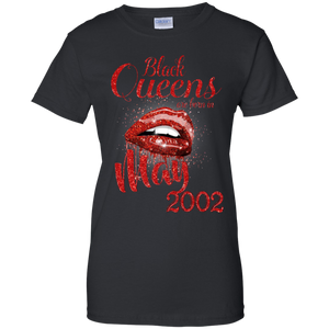 Black Queens Are Born In May 2002 Birthday Shirt LT01 - black-queens-are-born-in-may-2002-birthday-shirt-lt01-vivianstorescom-7