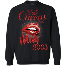 Load image into Gallery viewer, Black Queens Are Born In May 2003 Birthday Shirt LT01 - black-queens-are-born-in-may-2003-birthday-shirt-lt01-vivianstorescom-5