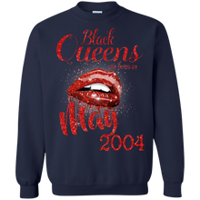 Load image into Gallery viewer, Black Queens Are Born In May 2004 Birthday Shirt LT01 - black-queens-are-born-in-may-2004-birthday-shirt-lt01-vivianstorescom-6