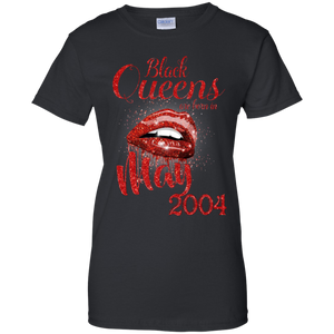 Black Queens Are Born In May 2004 Birthday Shirt LT01 - black-queens-are-born-in-may-2004-birthday-shirt-lt01-vivianstorescom-7