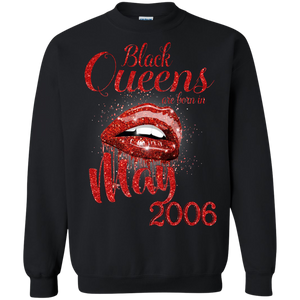 Black Queens Are Born In May 2006 Birthday Shirt LT01 - black-queens-are-born-in-may-2006-birthday-shirt-lt01-vivianstorescom-5