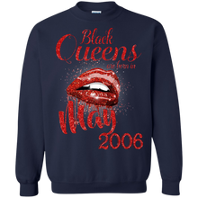 Load image into Gallery viewer, Black Queens Are Born In May 2006 Birthday Shirt LT01 - black-queens-are-born-in-may-2006-birthday-shirt-lt01-vivianstorescom-6