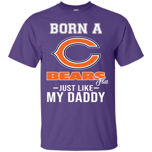 Born A Bears Fan Just Like My Daddy Football Shirt VA01 - born-a-bears-fan-just-like-my-daddy-football-shirt-va01-vivianstorescom-2