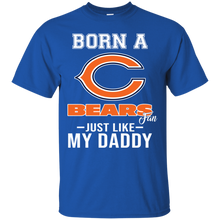 Load image into Gallery viewer, Born A Bears Fan Just Like My Daddy Football Shirt VA01 - born-a-bears-fan-just-like-my-daddy-football-shirt-va01-vivianstorescom-3