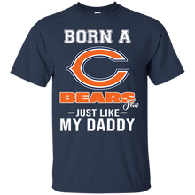 Load image into Gallery viewer, Born A Bears Fan Just Like My Daddy Football Shirt VA01 - born-a-bears-fan-just-like-my-daddy-football-shirt-va01-vivianstorescom-4