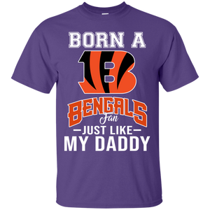 Born A Bengals Fan Just Like My Daddy Football Shirt VA01 - born-a-bengals-fan-just-like-my-daddy-football-shirt-va01-vivianstorescom-2