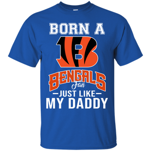 Born A Bengals Fan Just Like My Daddy Football Shirt VA01 - born-a-bengals-fan-just-like-my-daddy-football-shirt-va01-vivianstorescom-3