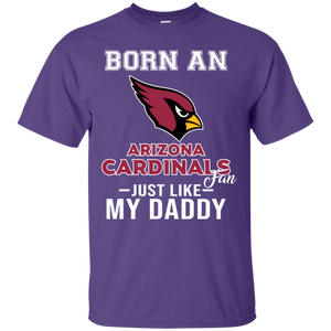 Born A Cardinals Fan Just Like My Daddy Football Shirt VA01 - born-a-cardinals-fan-just-like-my-daddy-football-shirt-va01-vivianstorescom-2