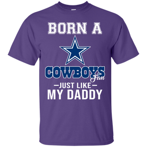 Born A Cowboys Fan Just Like My Daddy Football Shirt VA01 - born-a-cowboys-fan-just-like-my-daddy-football-shirt-va01-vivianstorescom-4