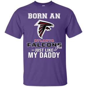 Born A Falcons Fan Just Like My Daddy Football Shirt VA01 - born-a-falcons-fan-just-like-my-daddy-football-shirt-va01-vivianstorescom-2