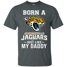 Load image into Gallery viewer, Born A Jaguars Fan Just Like My Daddy Football Shirt VA01 - born-a-jaguars-fan-just-like-my-daddy-football-shirt-va01-vivianstorescom-5