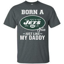 Load image into Gallery viewer, Born A Jets Fan Just Like My Daddy Football Shirt VA01 - born-a-jets-fan-just-like-my-daddy-football-shirt-va01-vivianstorescom-2