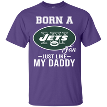 Load image into Gallery viewer, Born A Jets Fan Just Like My Daddy Football Shirt VA01 - born-a-jets-fan-just-like-my-daddy-football-shirt-va01-vivianstorescom-5