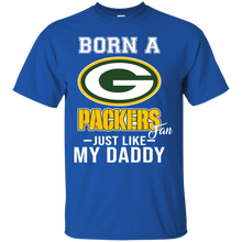 Load image into Gallery viewer, Born A Packers Fan Just Like My Daddy Football Shirt VA01 - born-a-packers-fan-just-like-my-daddy-football-shirt-va01-vivianstorescom-3