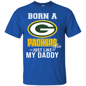 Born A Packers Fan Just Like My Daddy Football Shirt VA01 - born-a-packers-fan-just-like-my-daddy-football-shirt-va01-vivianstorescom-3