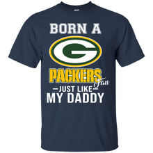 Load image into Gallery viewer, Born A Packers Fan Just Like My Daddy Football Shirt VA01 - born-a-packers-fan-just-like-my-daddy-football-shirt-va01-vivianstorescom-4