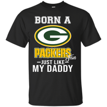 Load image into Gallery viewer, Born A Packers Fan Just Like My Daddy Football Shirt VA01 - born-a-packers-fan-just-like-my-daddy-football-shirt-va01-vivianstorescom