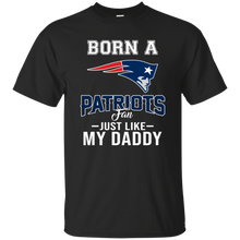 Load image into Gallery viewer, Born A Patriots Fan Just Like My Daddy Football Shirt VA01 - born-a-patriots-fan-just-like-my-daddy-football-shirt-va01-vivianstorescom