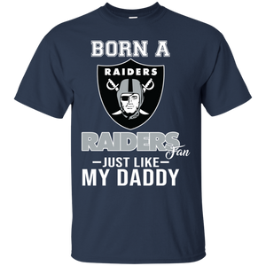 Born A Raiders Fan Just Like My Daddy Football Shirt VA01 - born-a-raiders-fan-just-like-my-daddy-football-shirt-va01-vivianstorescom-4